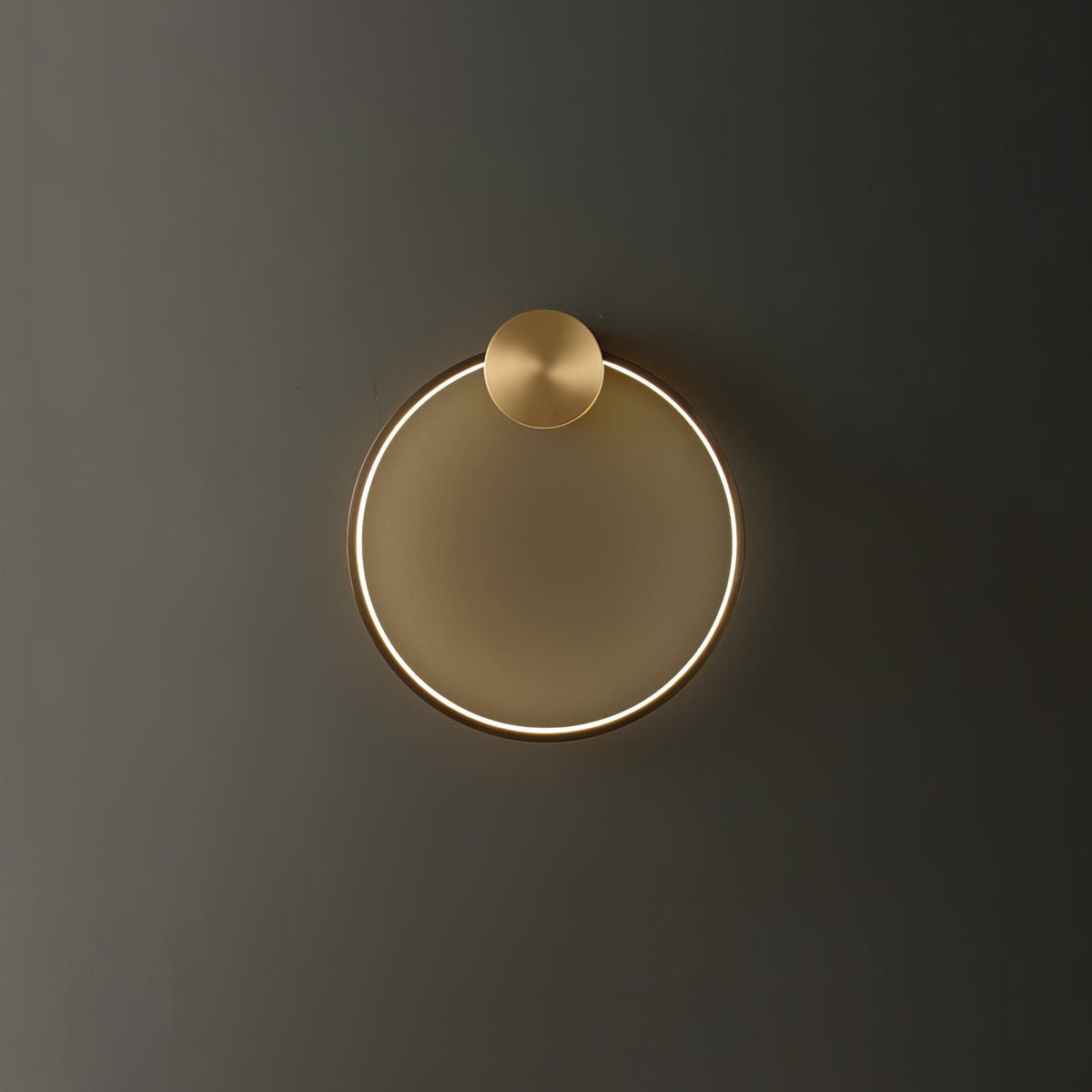 Valenelle Brass Wall Light-Moonnatur