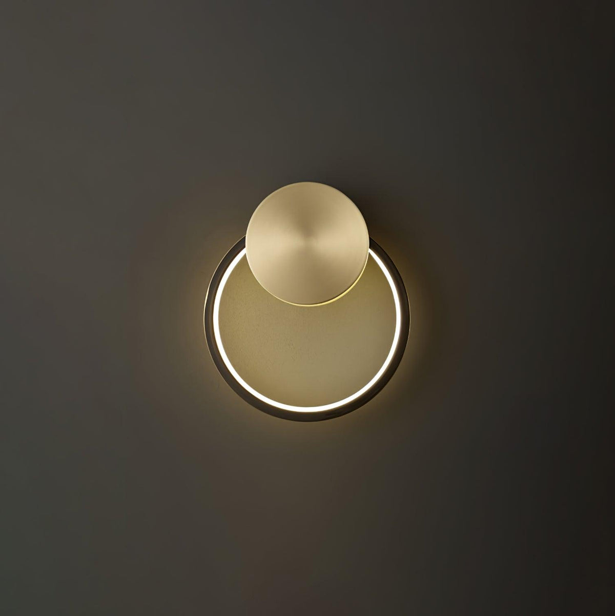 Valenelle Brass Wall Light-Moonnatur