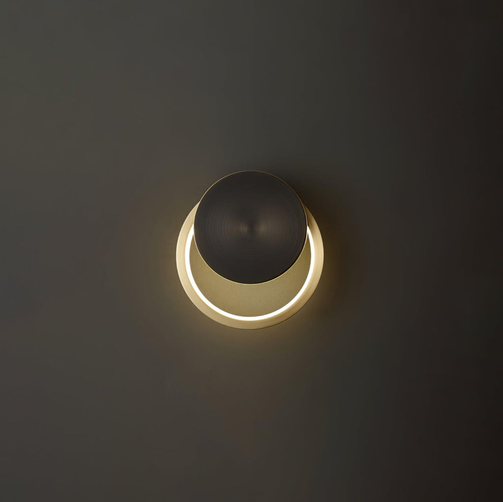 Valenelle Brass Wall Light-Moonnatur