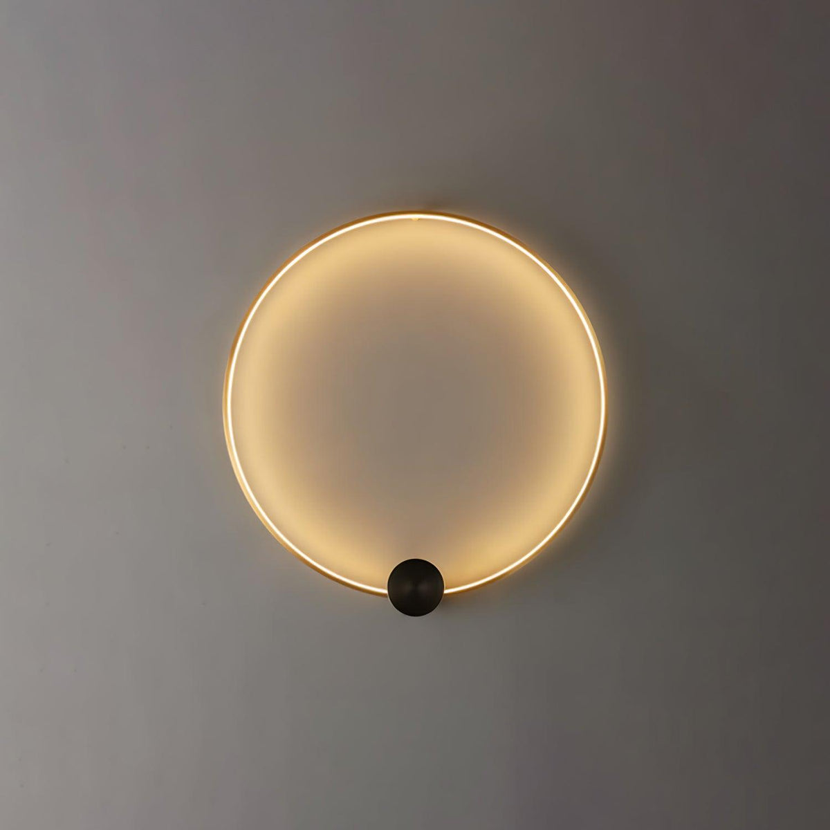 Valenelle Brass Wall Light-Moonnatur