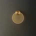 Valenelle Brass Wall Light-Moonnatur