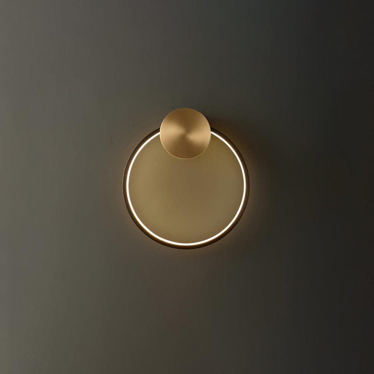 Valenelle Brass Wall Light-Moonnatur