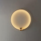 Valenelle Brass Wall Light-Moonnatur