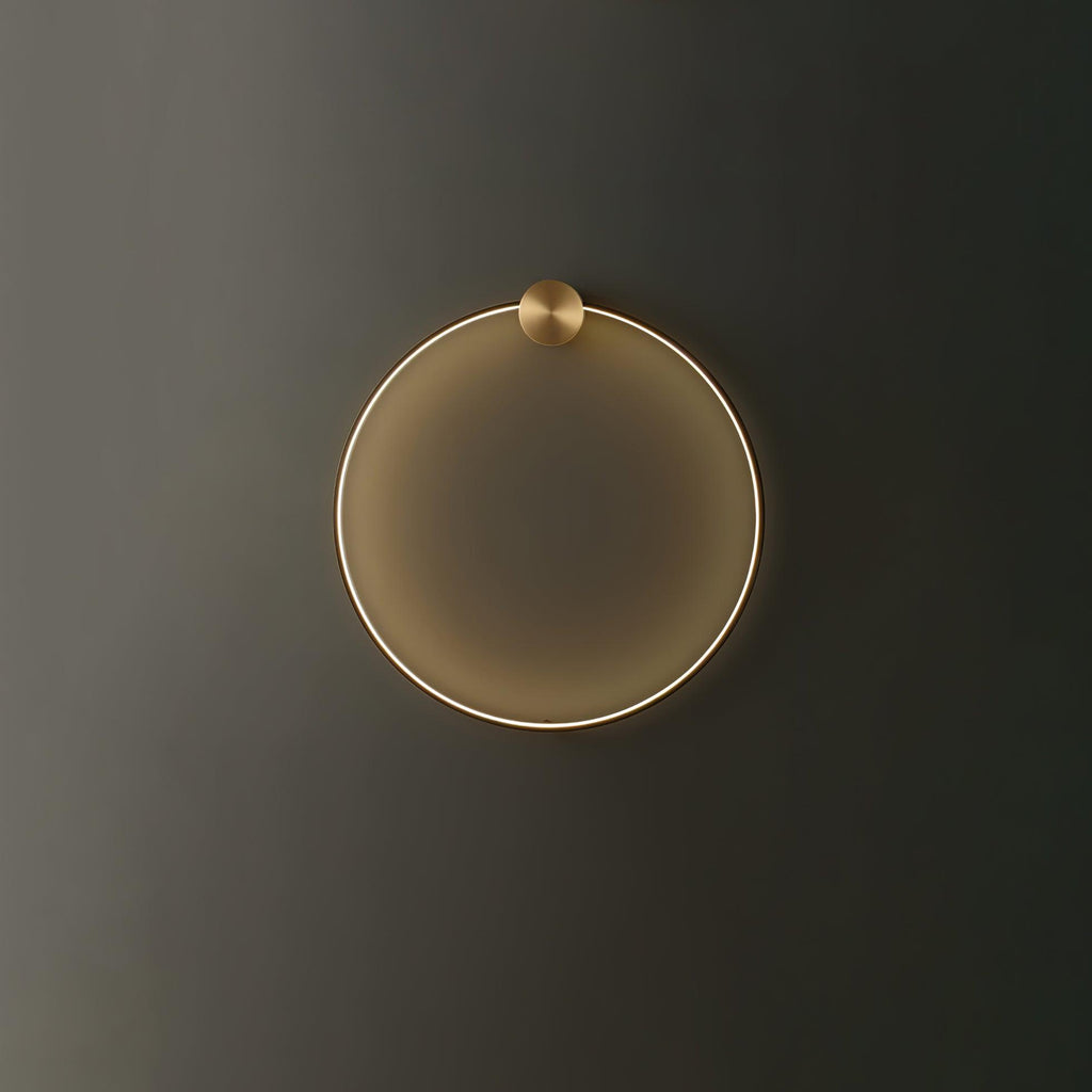 Valenelle Brass Wall Light-Moonnatur