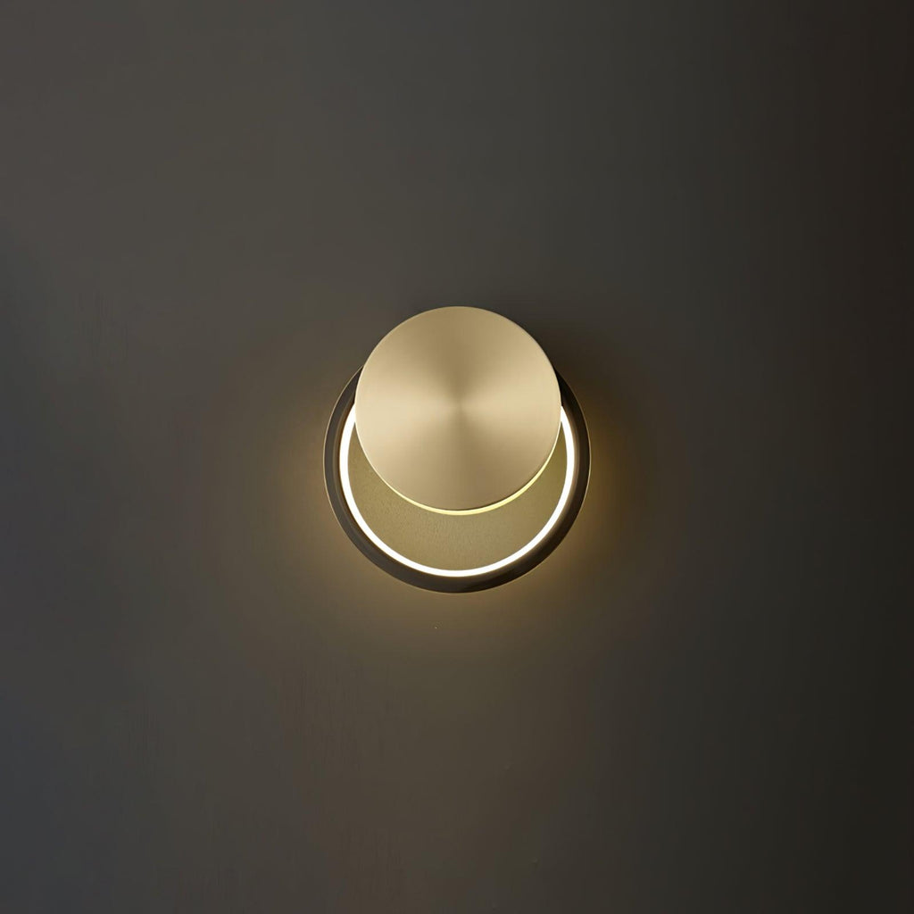 Valenelle Brass Wall Light-Moonnatur