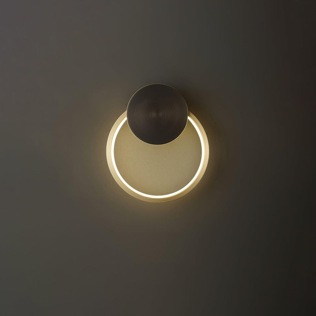 Valenelle Brass Wall Light-Moonnatur