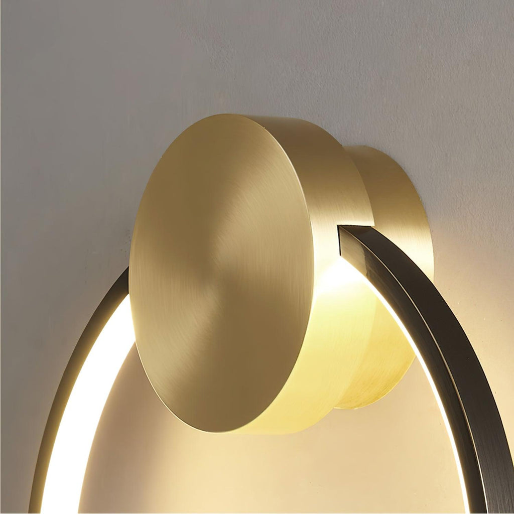 Valenelle Brass Wall Light-Moonnatur