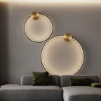 Valenelle Brass Wall Light-Moonnatur