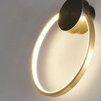 Valenelle Brass Wall Light-Moonnatur