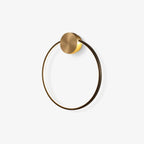Valenelle Brass Wall Light-Moonnatur