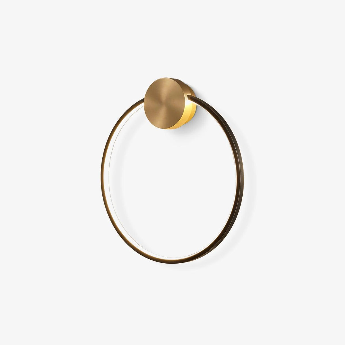 Valenelle Brass Wall Light-Moonnatur