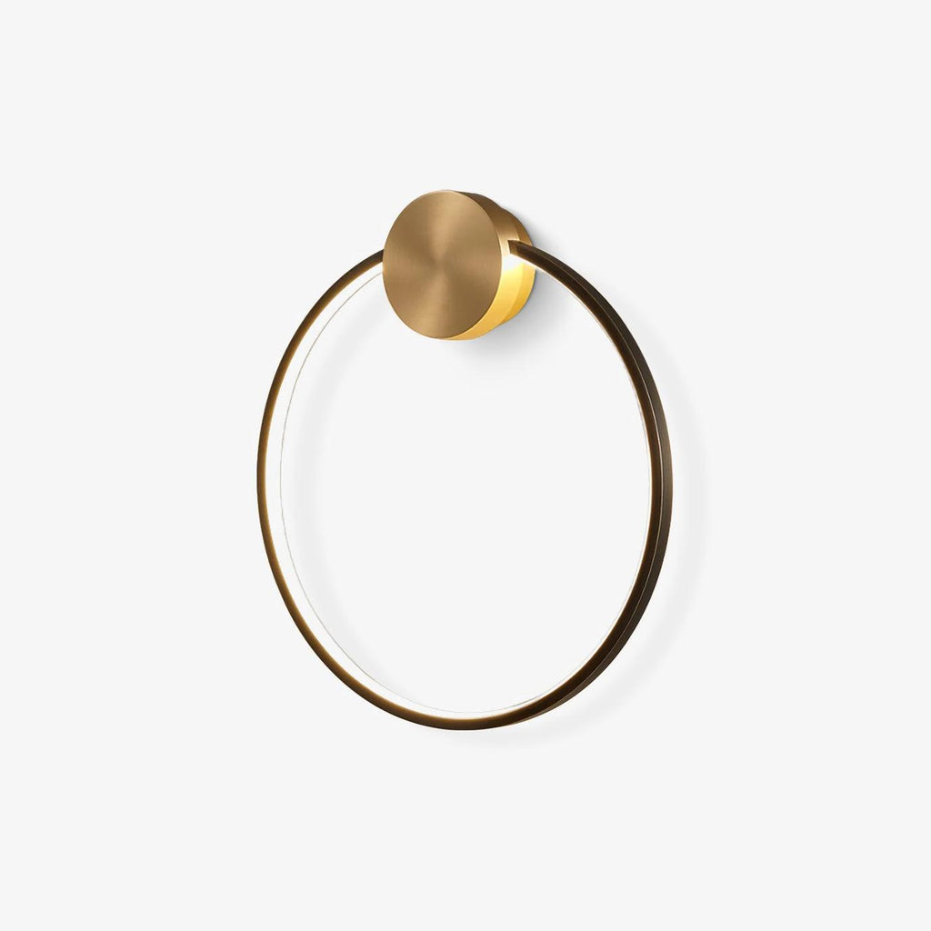 Valenelle Brass Wall Light-Moonnatur