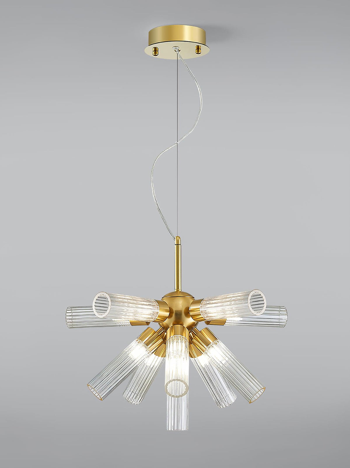 Fennlyn Acrylic Chandelier-Moonnatur