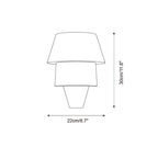 Orenlyn Alabaster Wall Light-Moonnatur