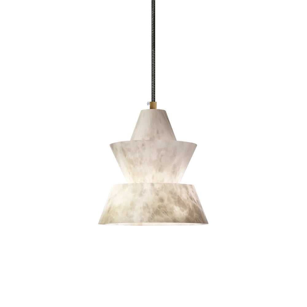 Larenelia Alabaster Pendant Light-Moonnatur