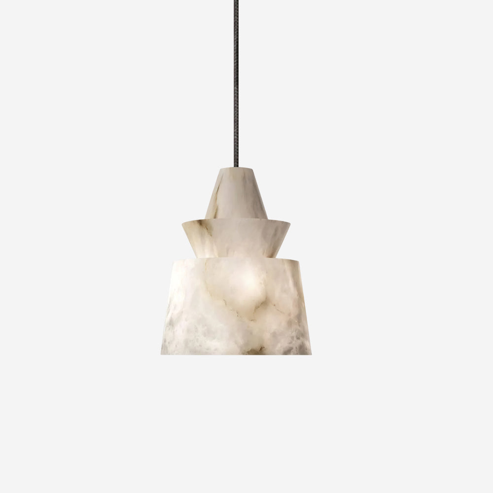 Larenelia Alabaster Pendant Light-Moonnatur