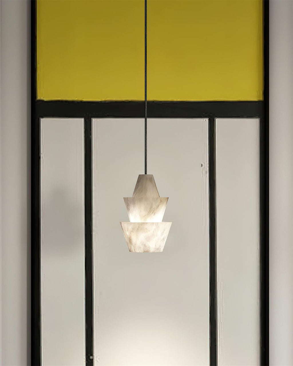 Larenelia Alabaster Pendant Light-Moonnatur