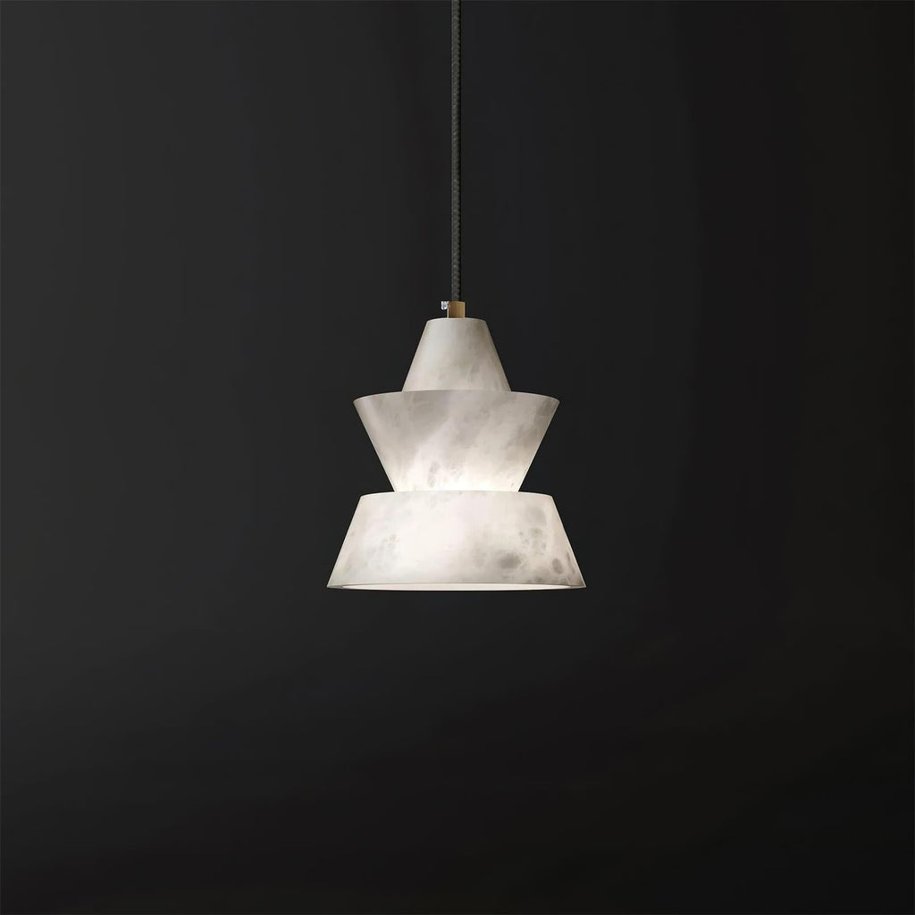 Larenelia Alabaster Pendant Light-Moonnatur