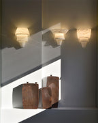Orenlyn Alabaster Wall Light-Moonnatur