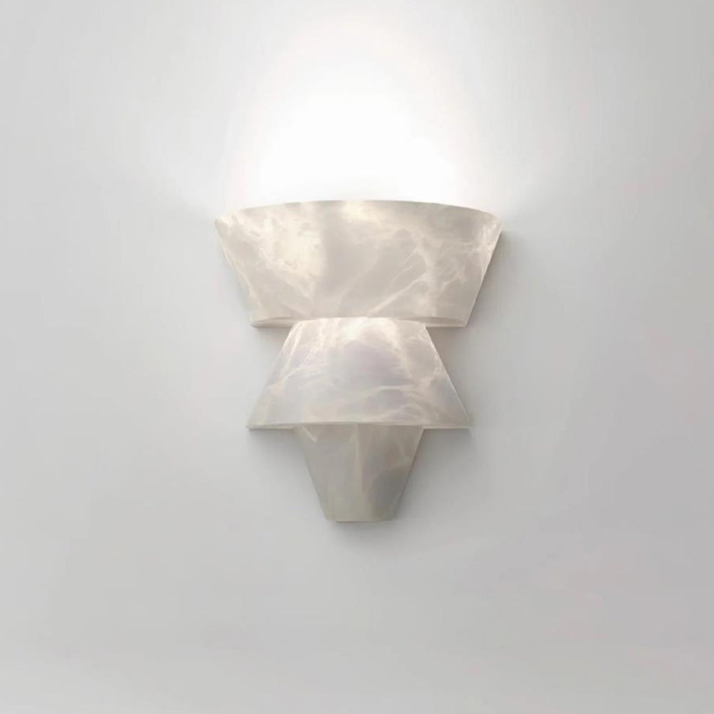 Orenlyn Alabaster Wall Light-Moonnatur