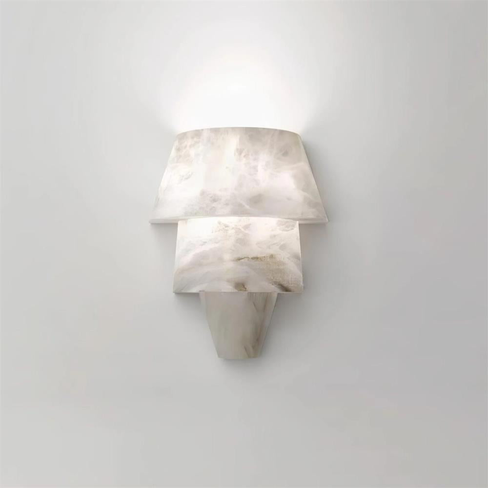Orenlyn Alabaster Wall Light-Moonnatur