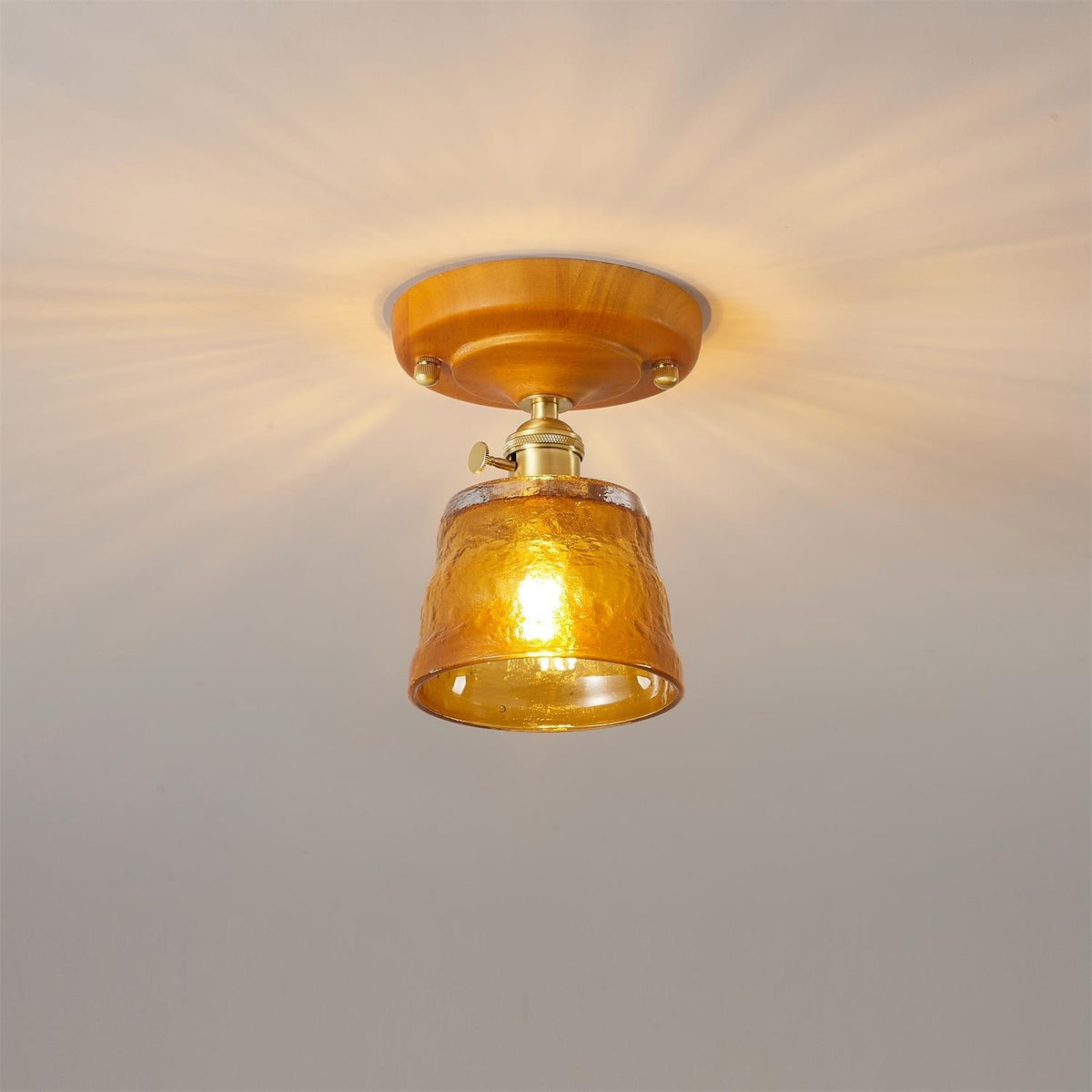 Dorrenelis Glass Ceiling Light-Moonnatur