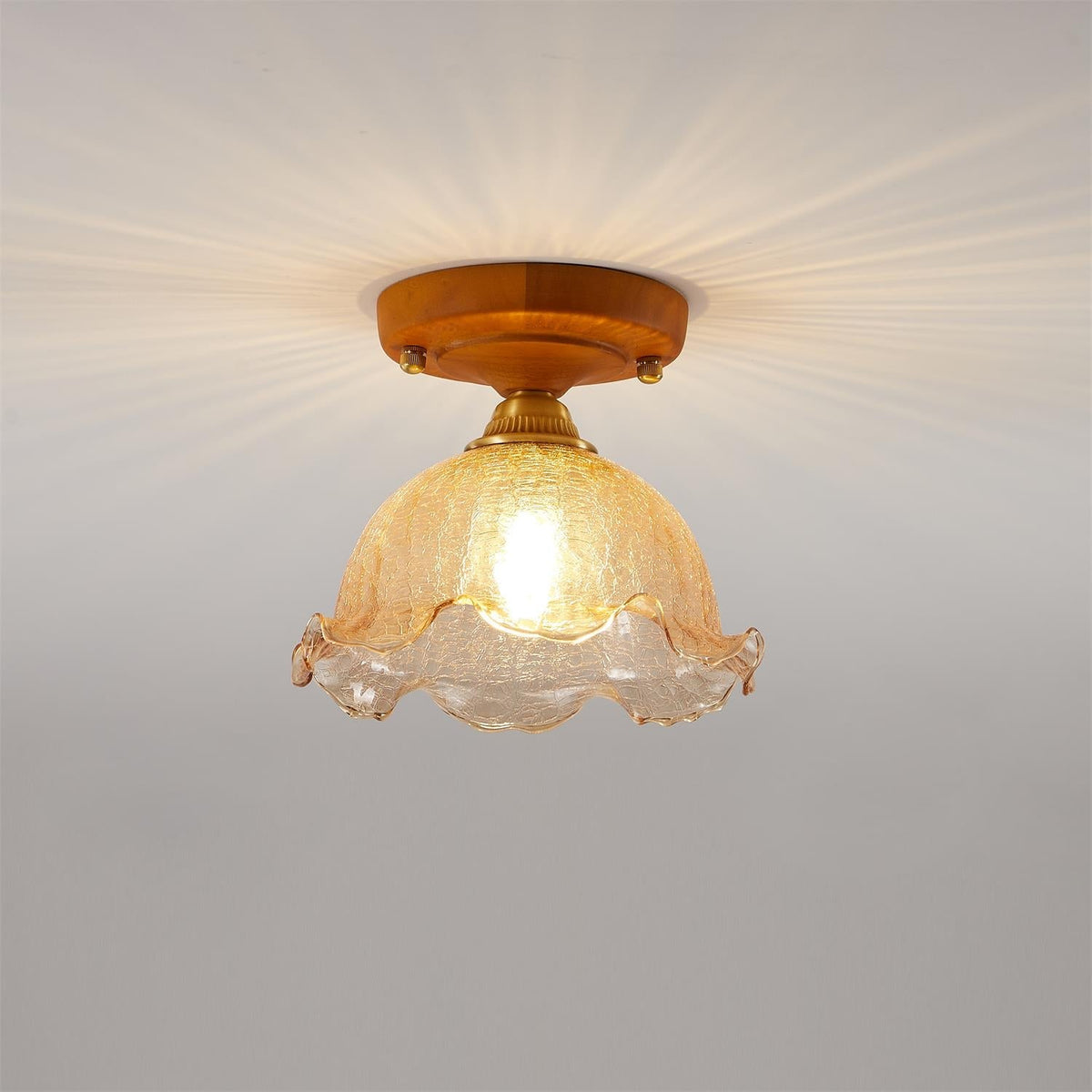 Dorrenelis Glass Ceiling Light-Moonnatur