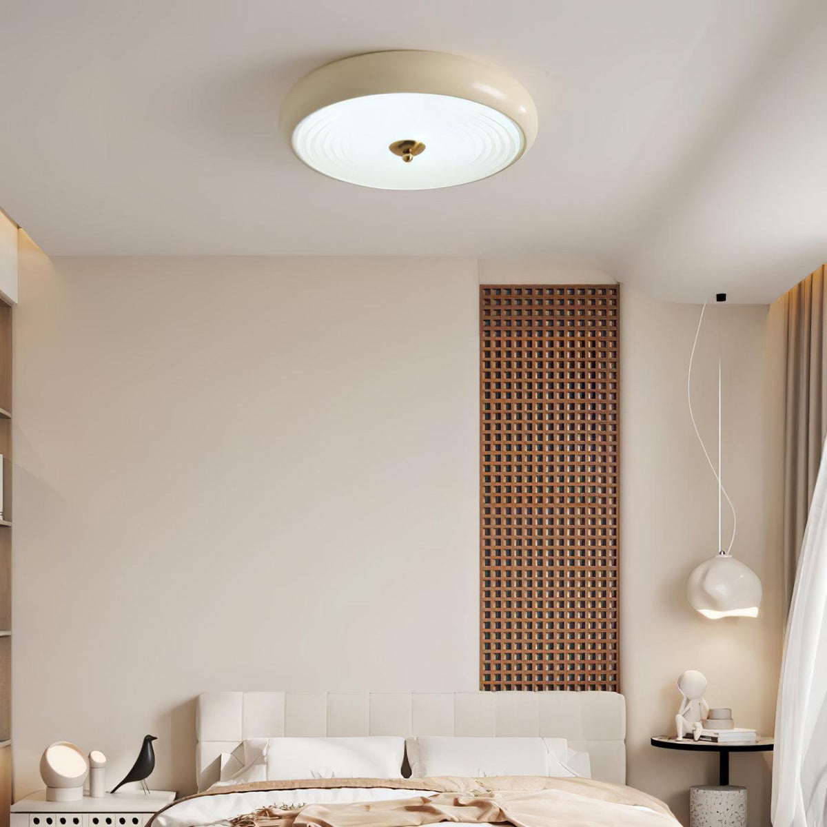 Haverara Glass Ceiling Light-Moonnatur