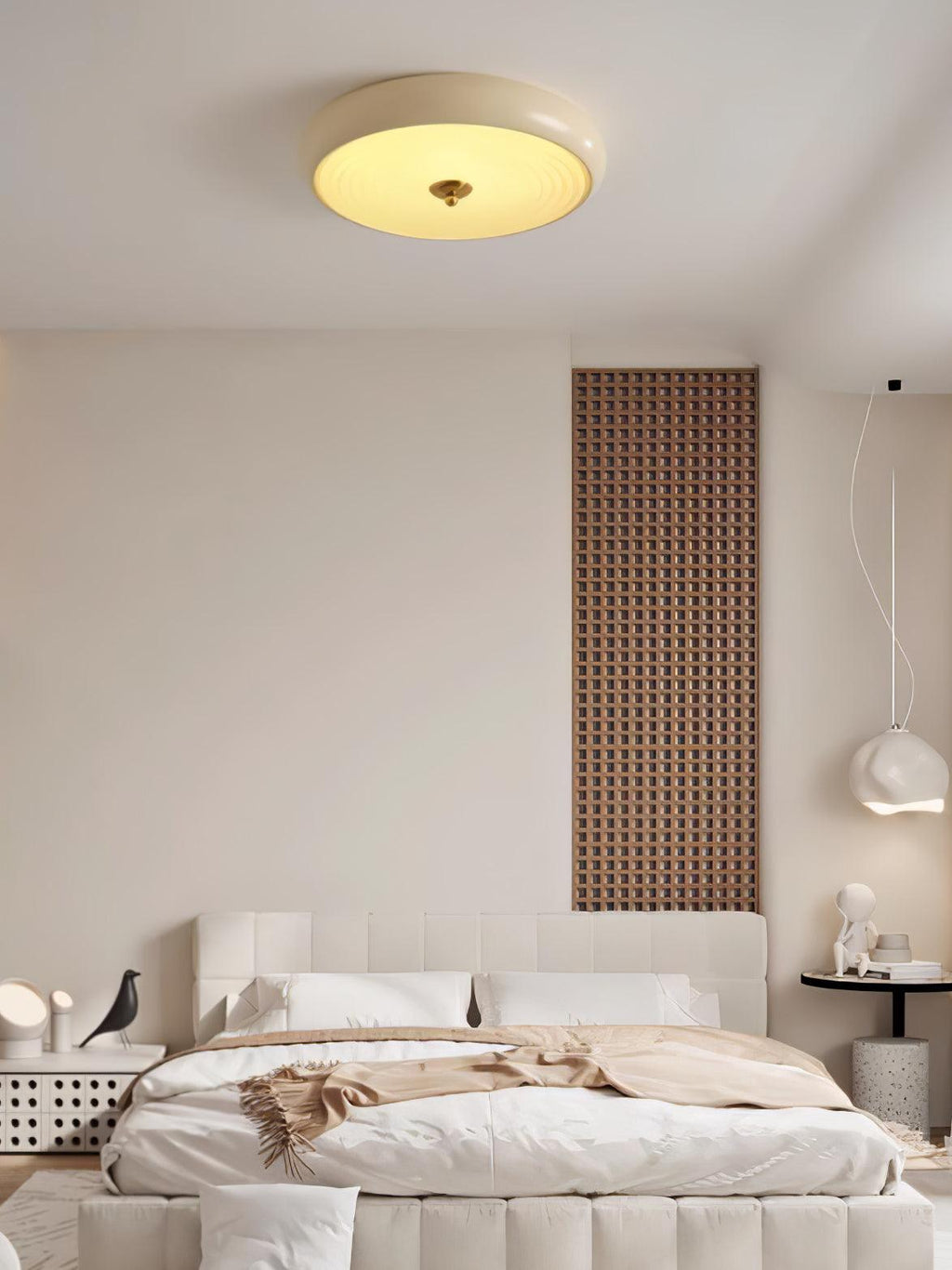 Haverara Glass Ceiling Light-Moonnatur