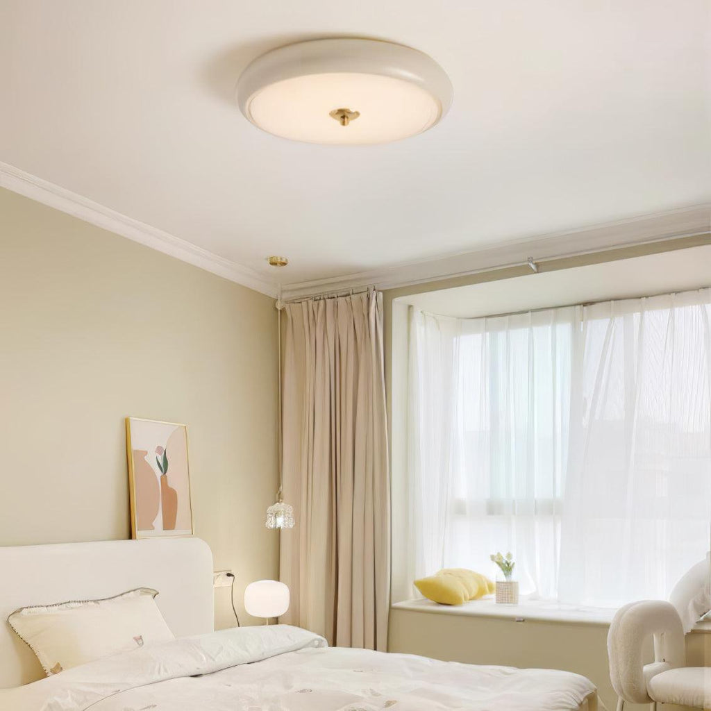 Haverara Glass Ceiling Light-Moonnatur
