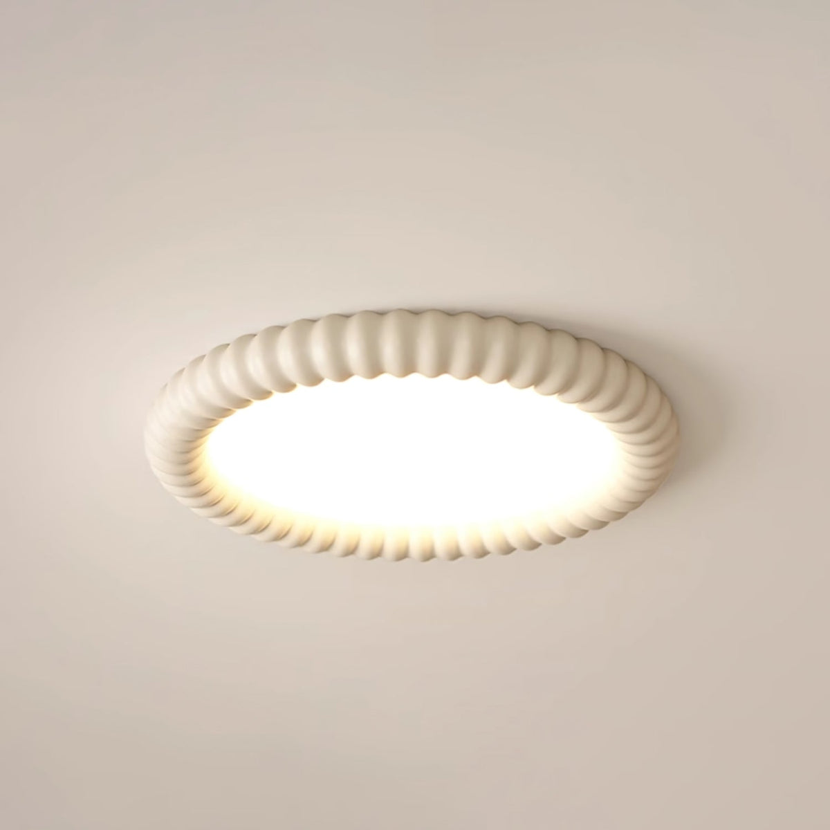Wrenune Resin Ceiling Light-Moonnatur