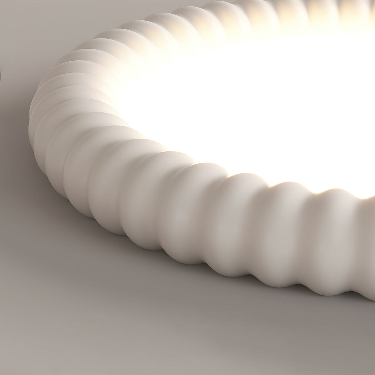 Wrenune Resin Ceiling Light-Moonnatur