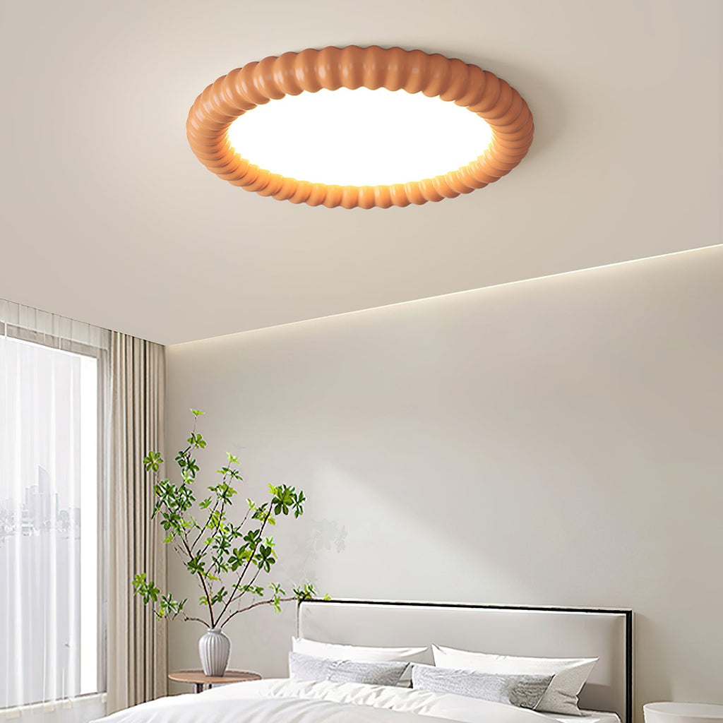 Wrenune Resin Ceiling Light-Moonnatur