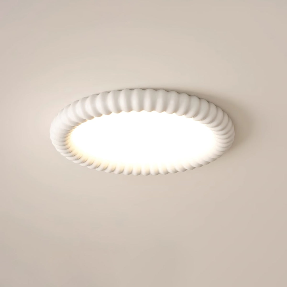 Wrenune Resin Ceiling Light-Moonnatur