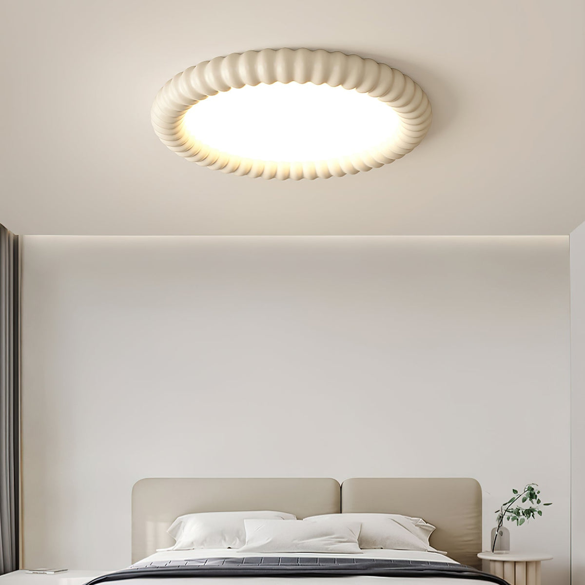 Wrenune Resin Ceiling Light-Moonnatur