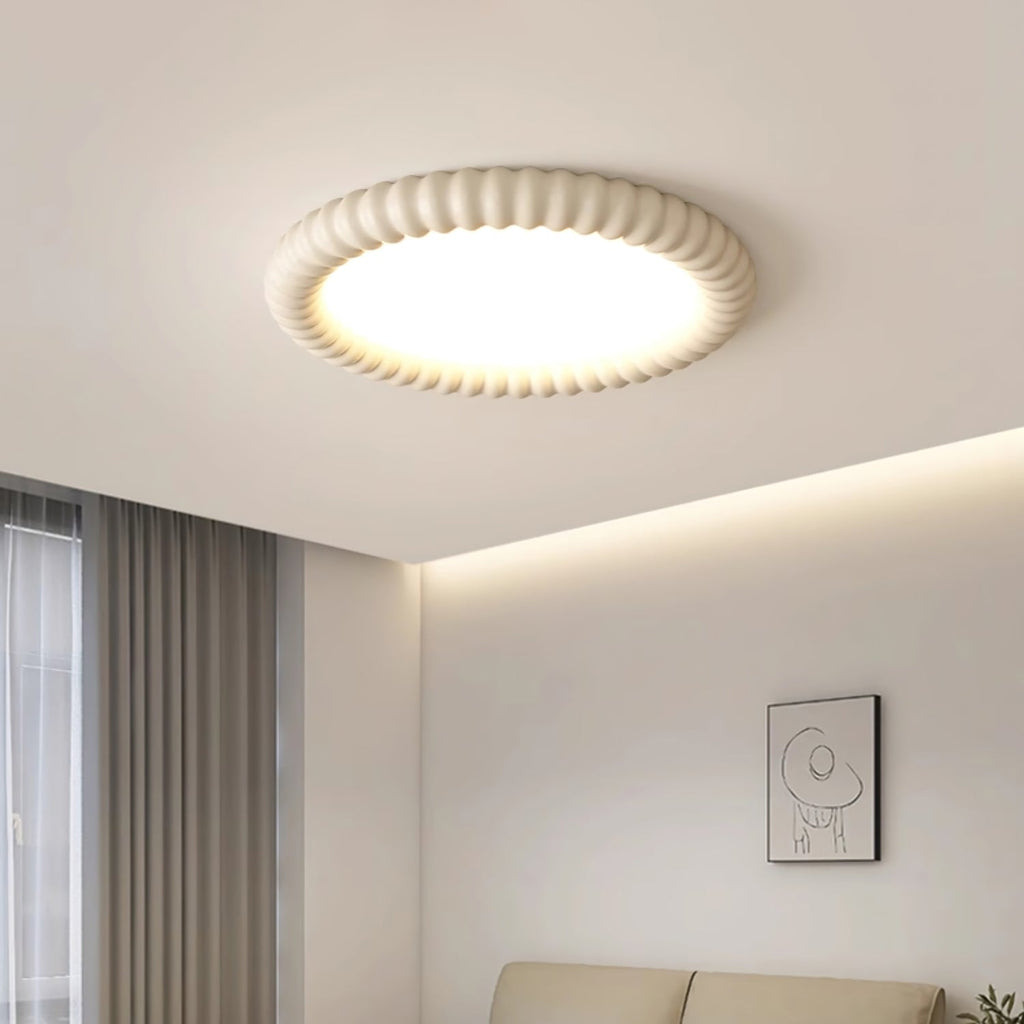 Wrenune Resin Ceiling Light-Moonnatur