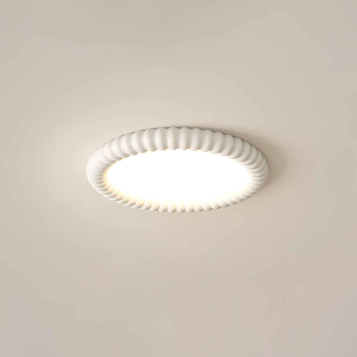 Wrenune Resin Ceiling Light-Moonnatur