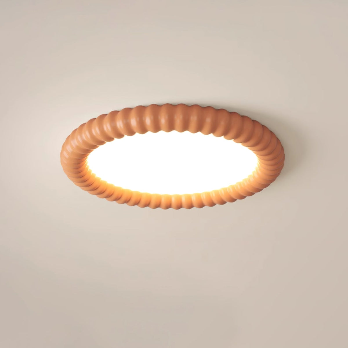 Wrenune Resin Ceiling Light-Moonnatur