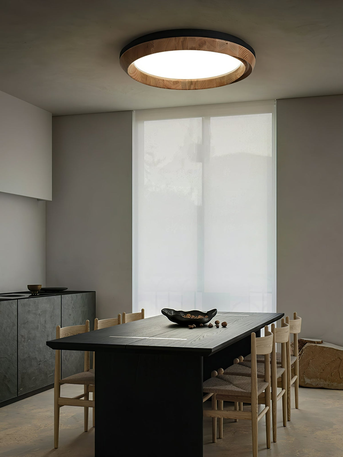Vardenenna Wood Ceiling Light-Moonnatur