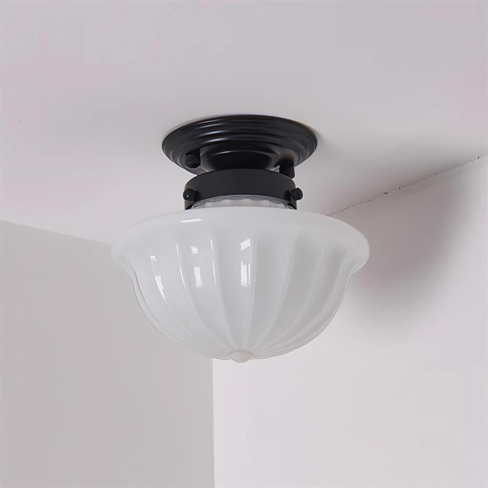 Hildenfern Glass Ceiling Light-Moonnatur