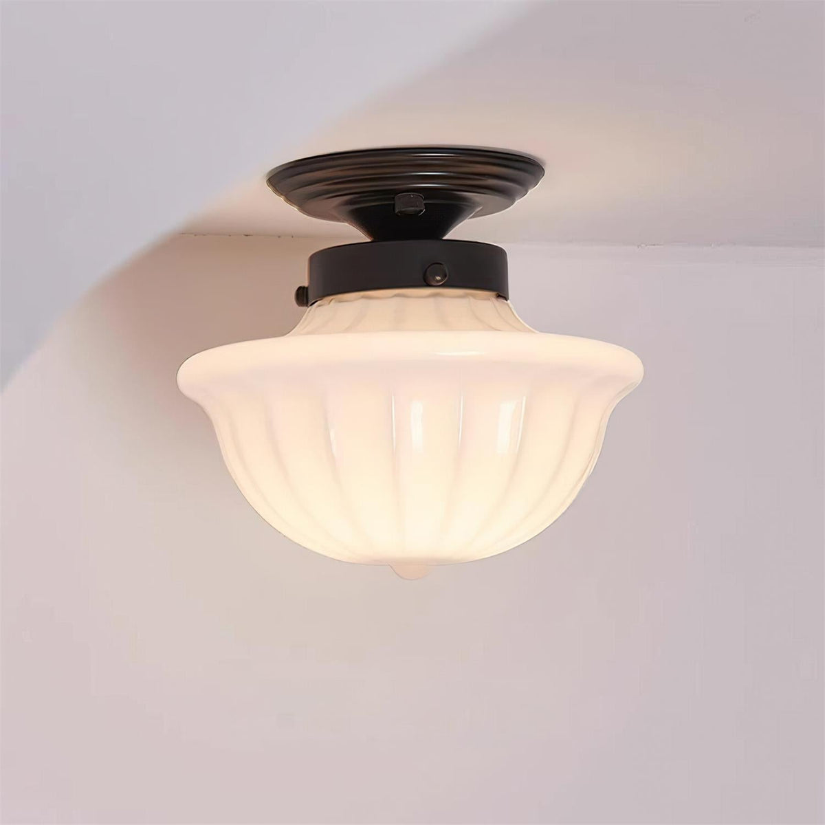Hildenfern Glass Ceiling Light-Moonnatur