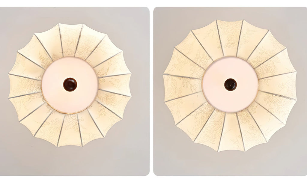 Finverwell Fabric Ceiling Light-Moonnatur