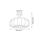 Finverwell Fabric Ceiling Light-Moonnatur