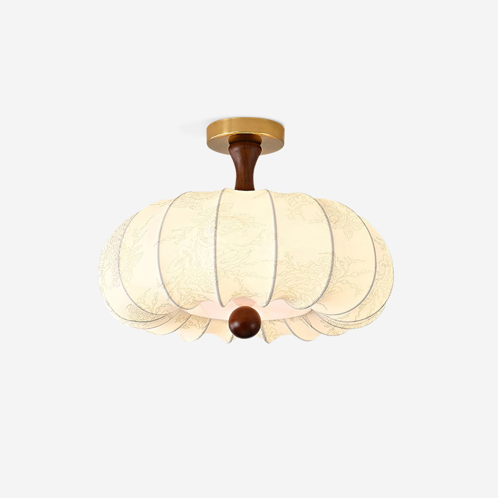 Finverwell Fabric Ceiling Light-Moonnatur