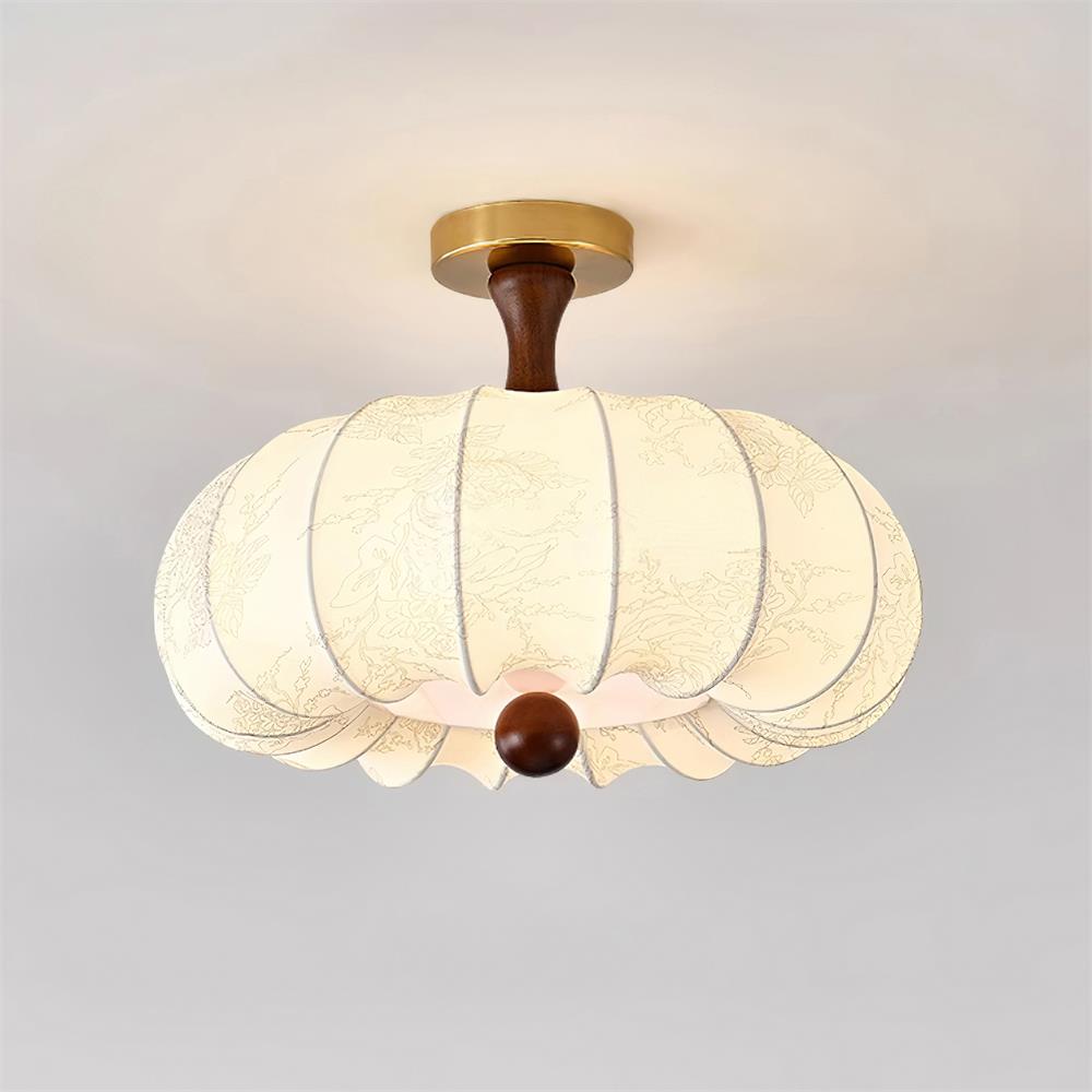 Finverwell Fabric Ceiling Light-Moonnatur