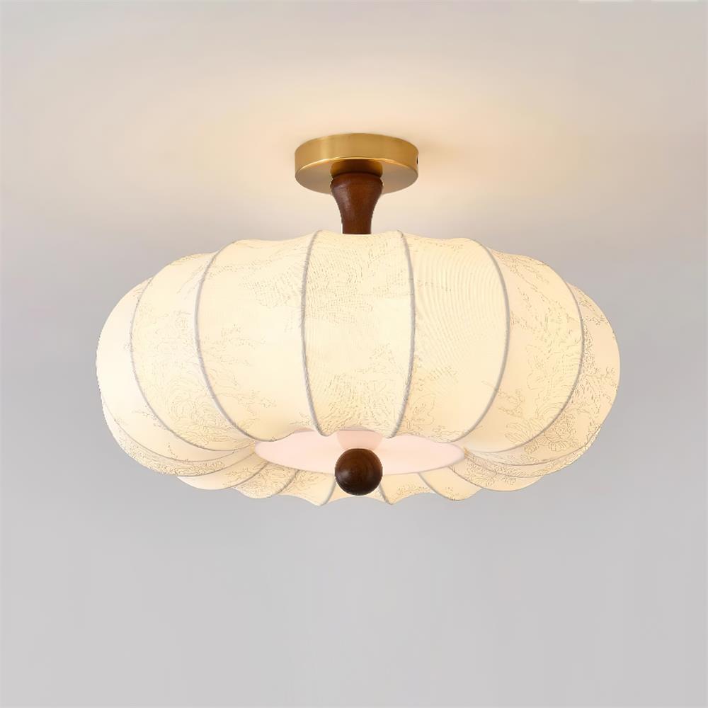 Finverwell Fabric Ceiling Light-Moonnatur