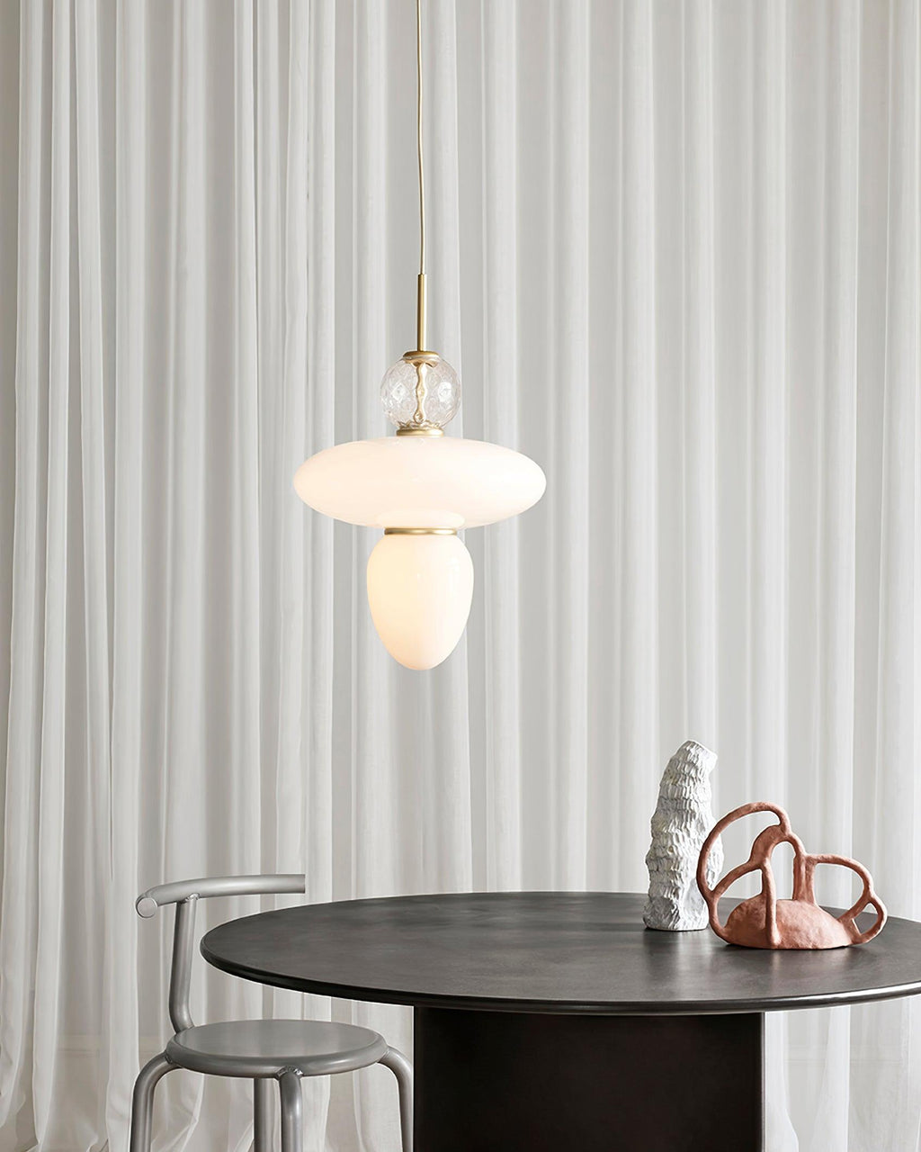 Renvereris Glass Pendant Light-Moonnatur