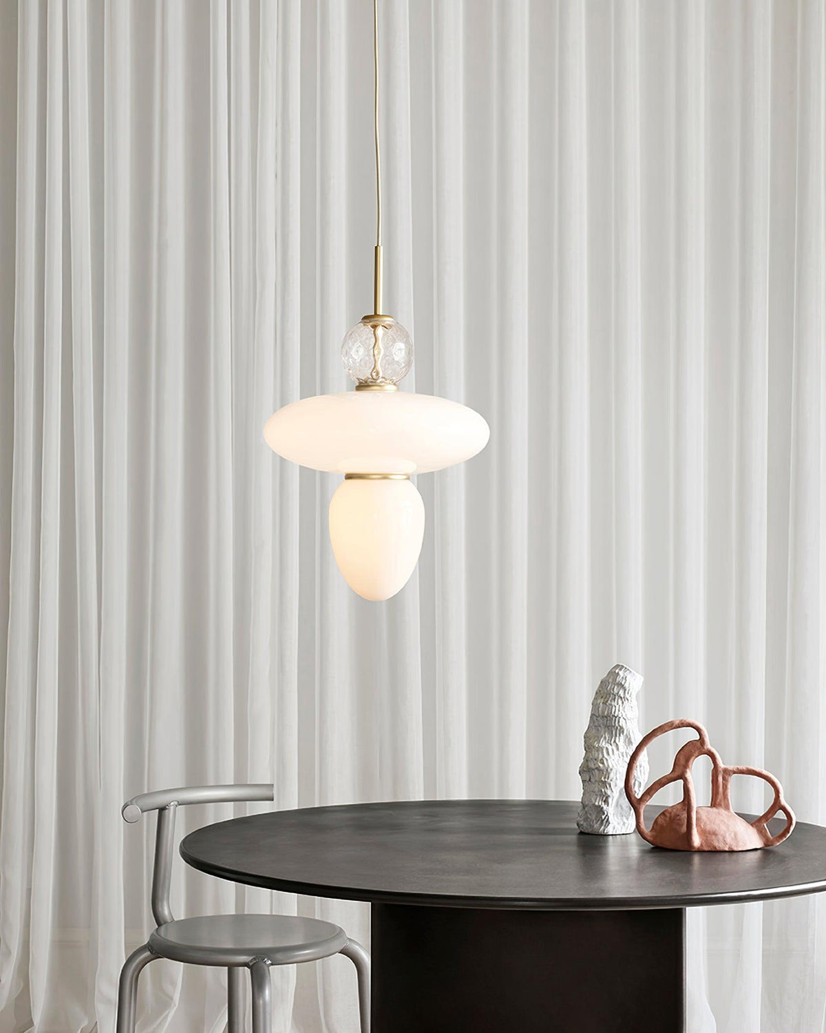 Renvereris Glass Pendant Light-Moonnatur