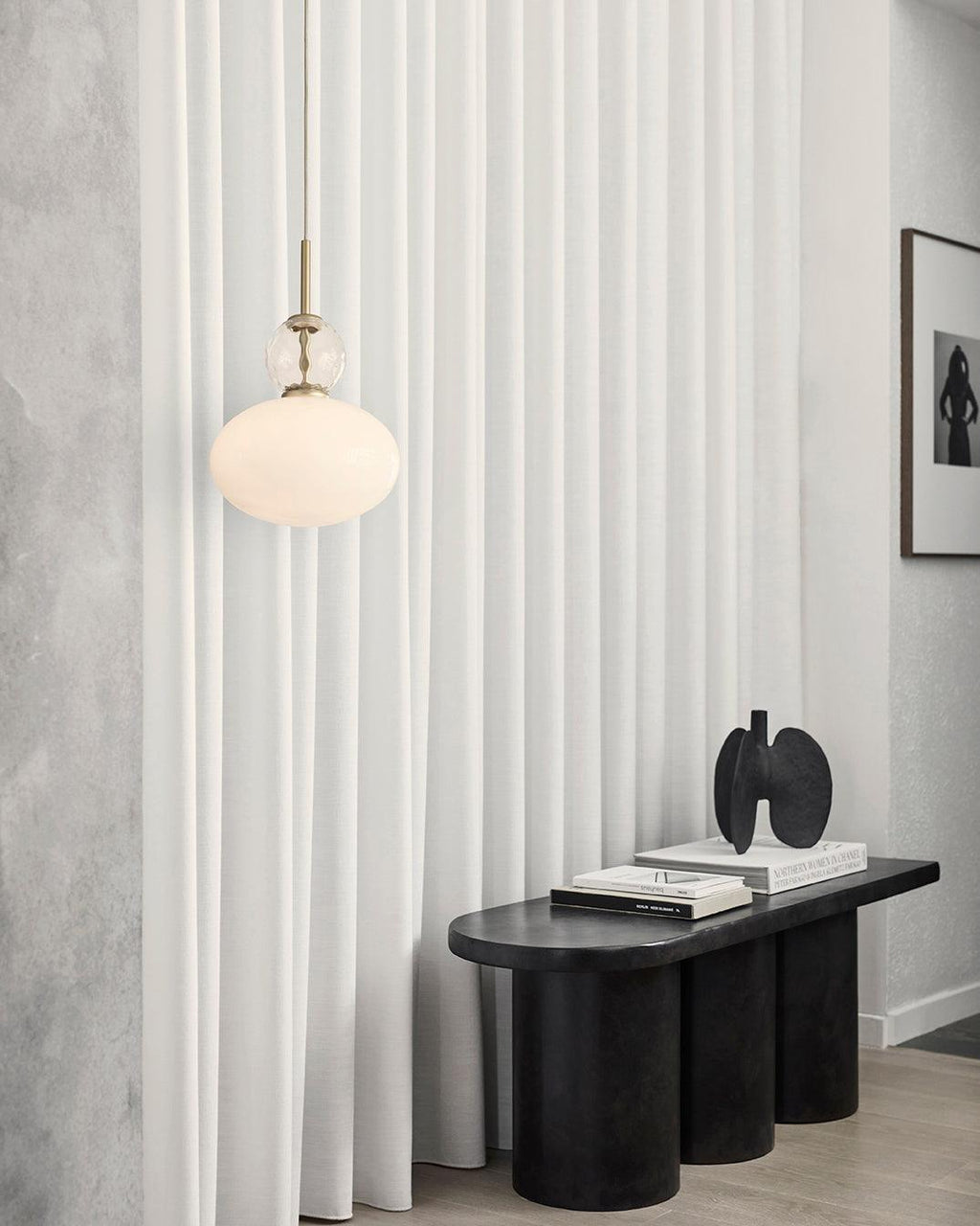 Renvereris Glass Pendant Light-Moonnatur