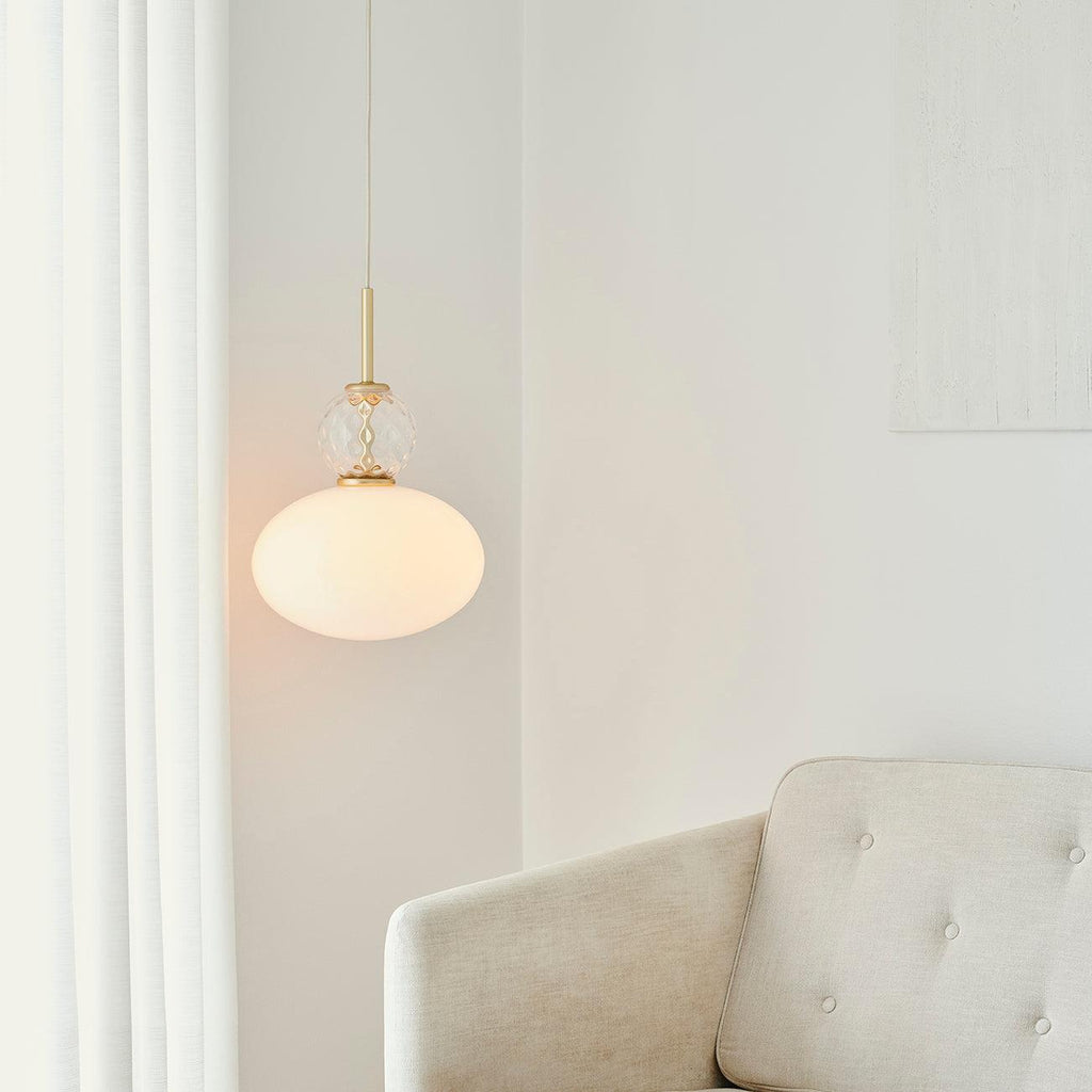 Renvereris Glass Pendant Light-Moonnatur